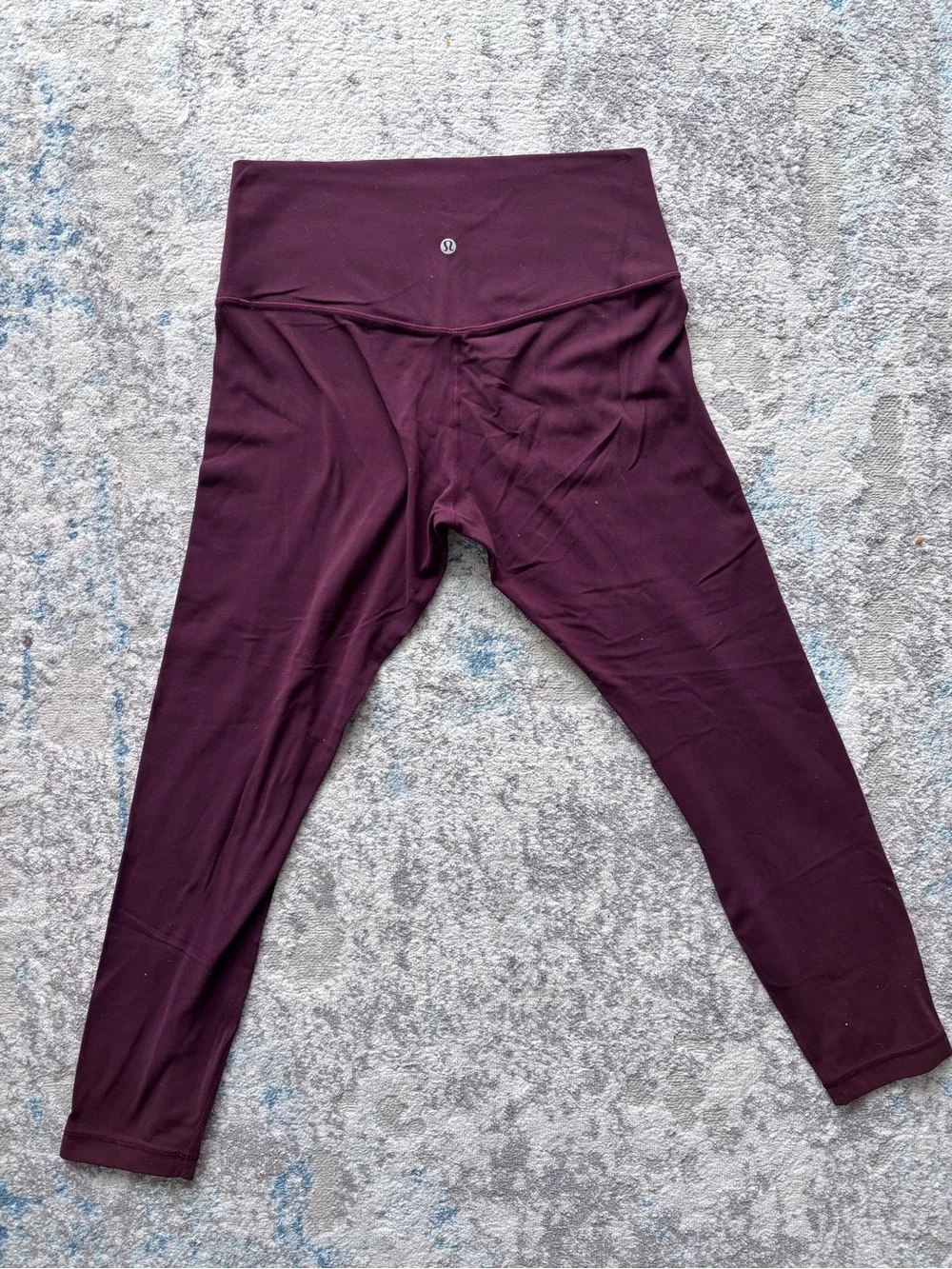 Lululemon Burgundy High-Rise Align Leggings - Picture 2 of 6